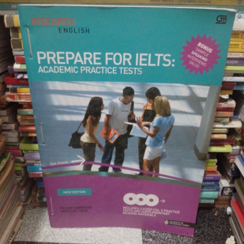 BUKU PREPARE FOR IELTS ACADEMIC PRACTICE TESTS NEW EDITION