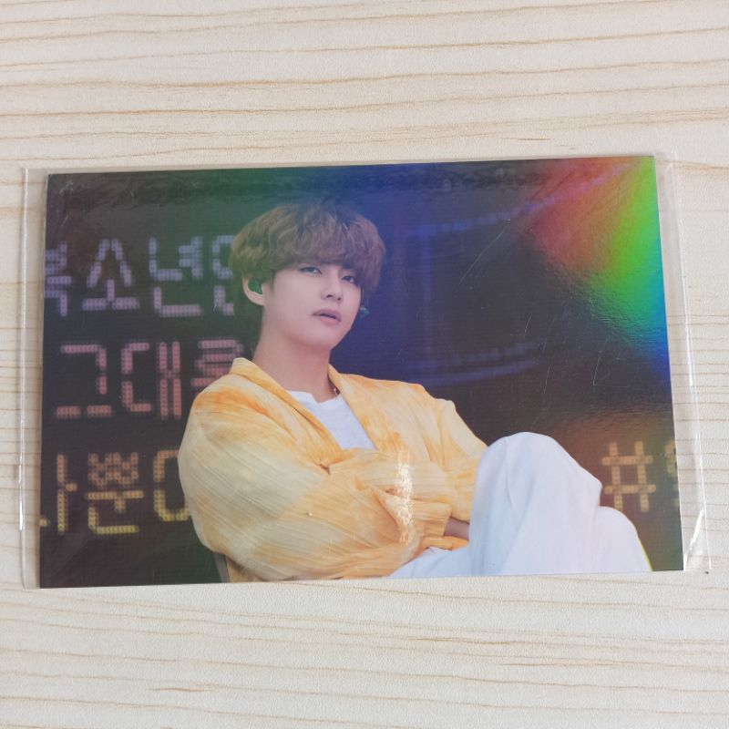 Postcard Posca Sowozoo Taehyung V BTS OFFICIAL