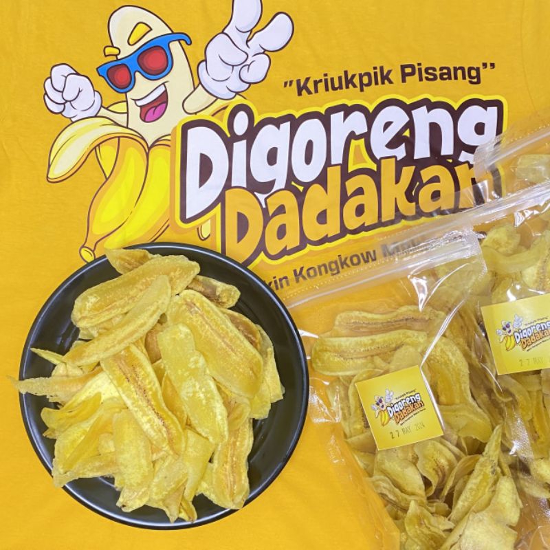 

Keripik Pisang - Original & Macam rasa- Big Size- KRIUKPIK PISANG