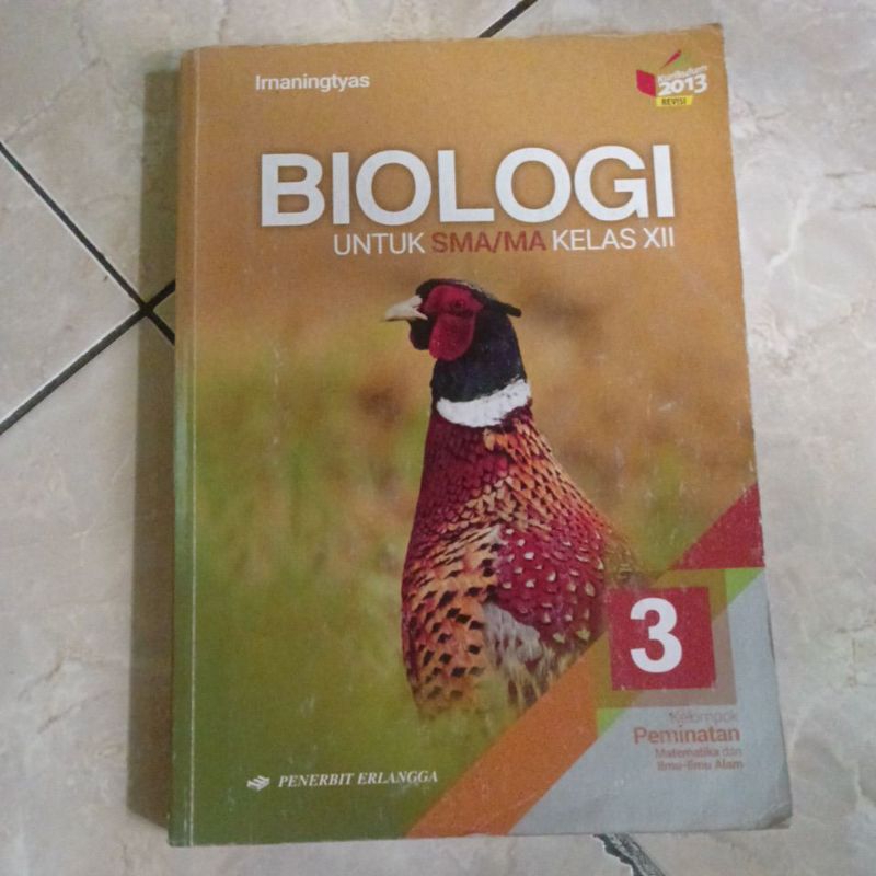 Buku Biologi Erlangga kelas 12