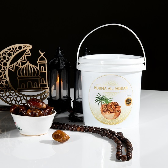 

Kurma Premium Bucket Al Jabbar / Kurma Kemasan Ember / Kurma Premium Ekonomis