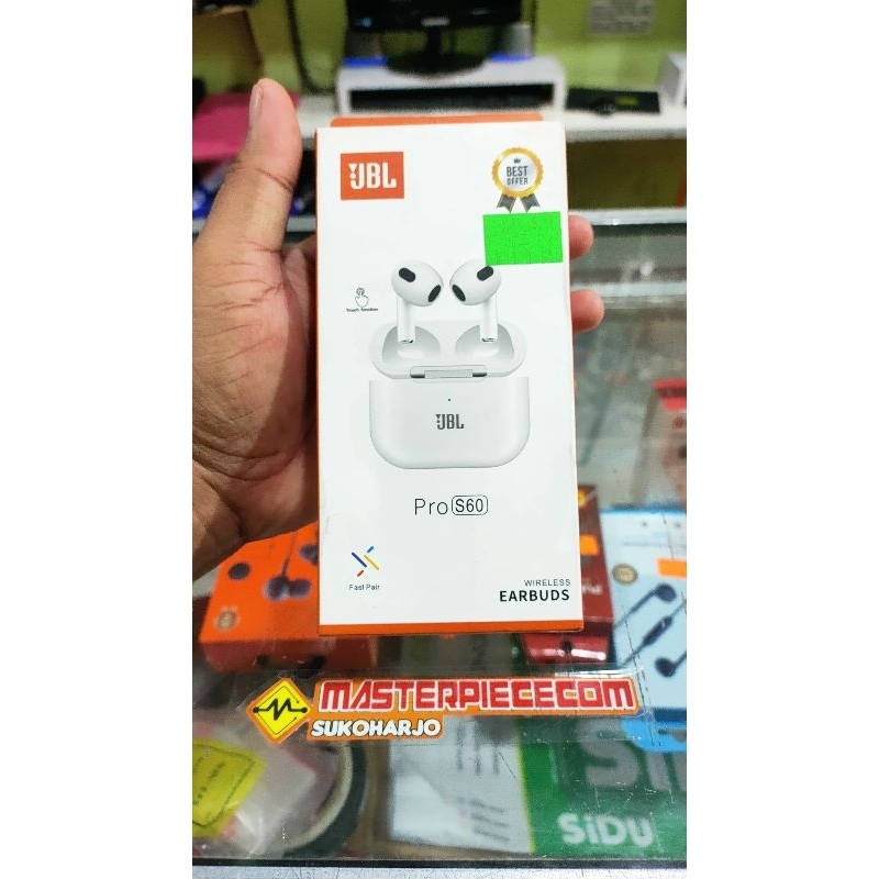 TWS Earbuds JBL Pro S60 Headphone Wireless Headset Earphone JBL