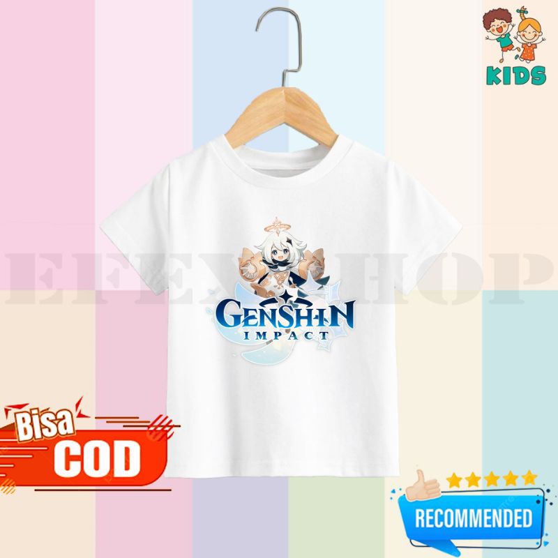 KAOS ANAK GENSHIN IMPACT BAJU KAOS ANAK GENSHIN IMPACT