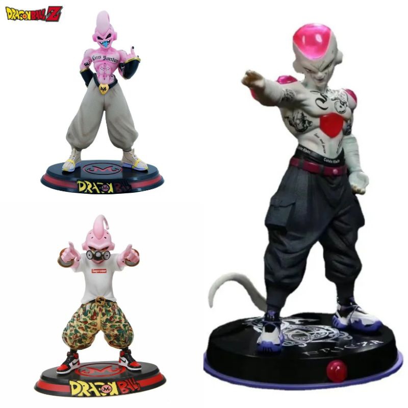 Action Figure Dragon Ball Supreme Fashion Street Majin Buu Freeza Frieza Cell Goku Vegeta Vegetto