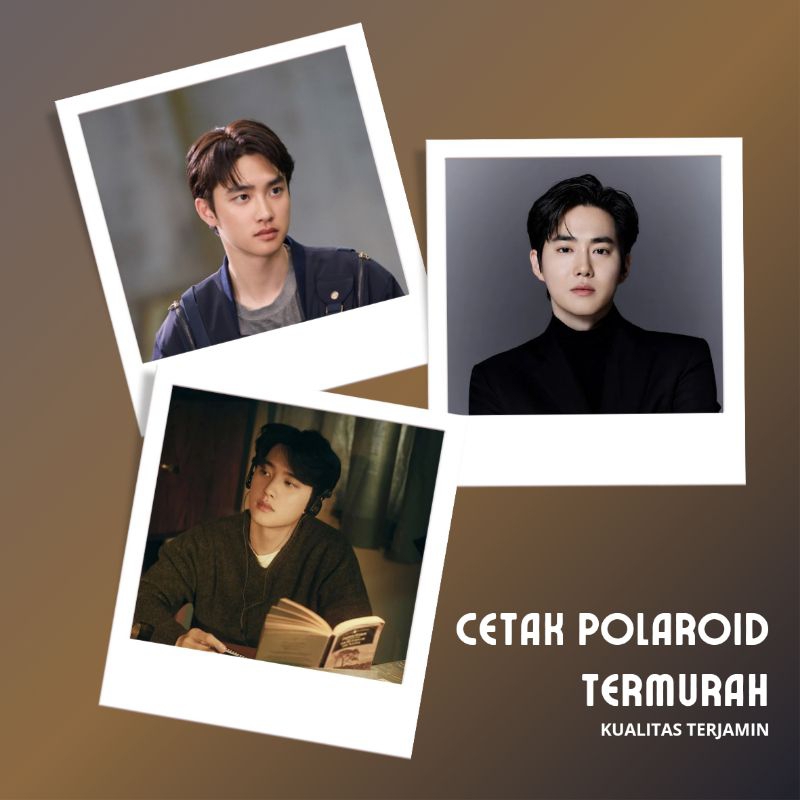 CETAK POLAROID 2R MURAH | HITAM | PUTIH | CUSTOM WARNA