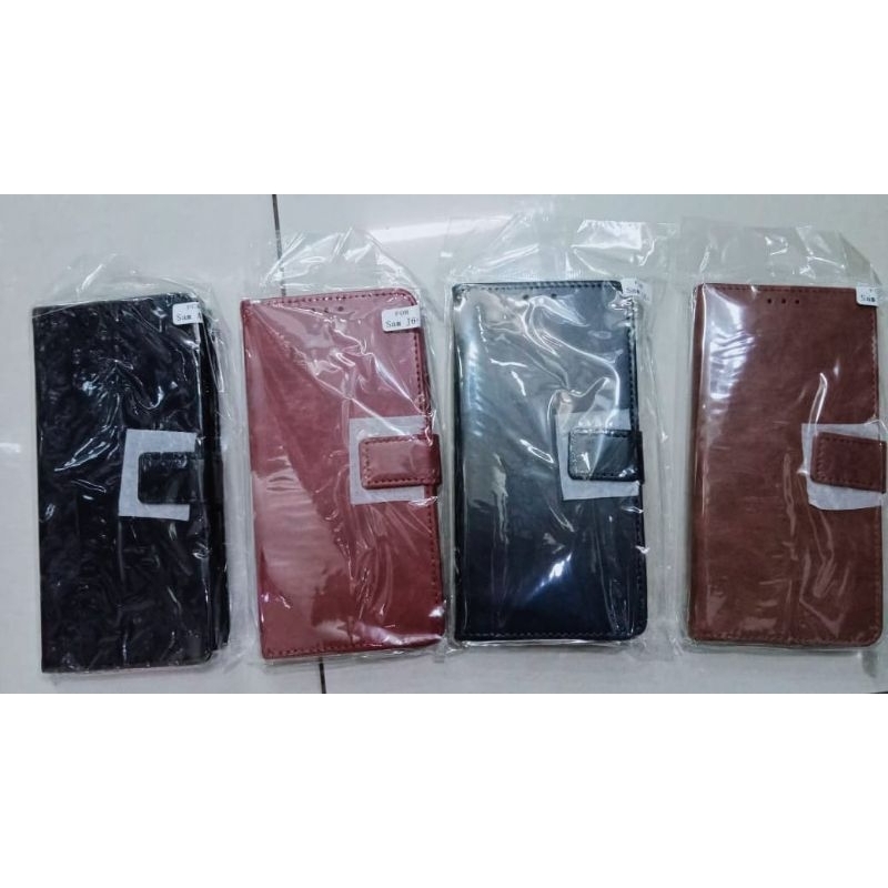 flip case samsung j6+ j4+ j7+ j7 2018 casing dompet