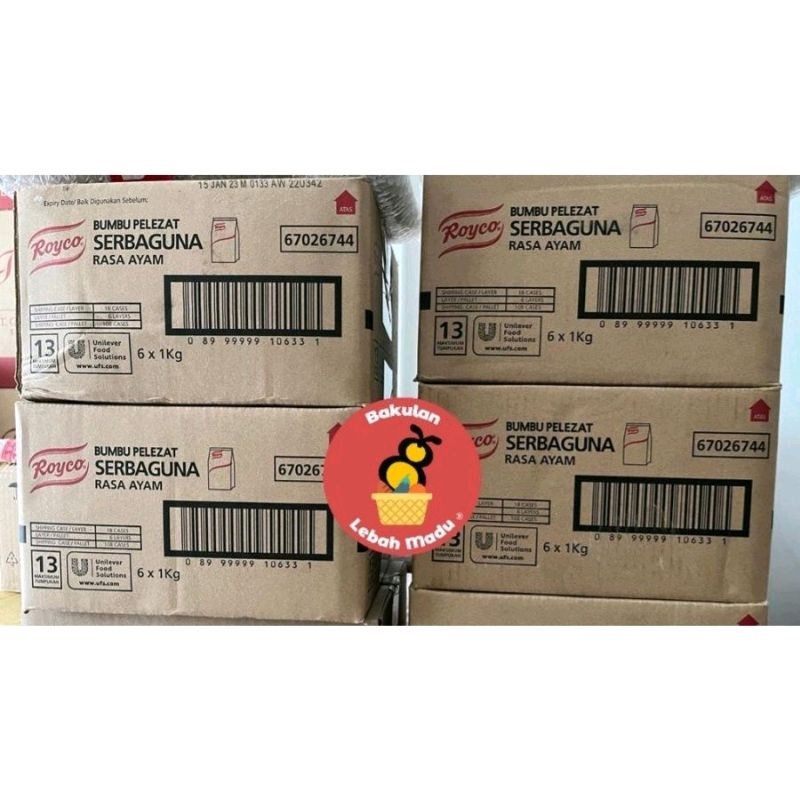 

Royco Bumbu Pelezat Serbaguna Rasa Ayam 1kg - Royco Rasa Ayam