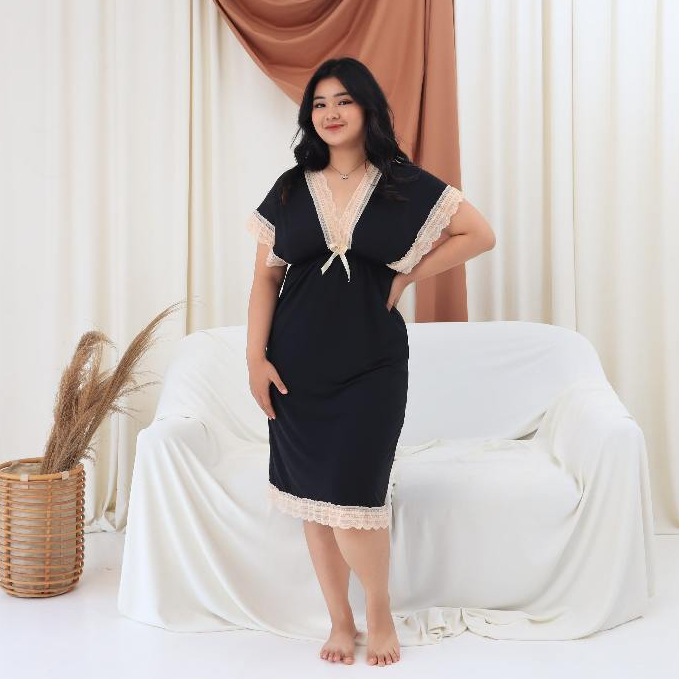 LUXXY WEAR KELLY Sexy Lingerie Dress Baju Tidur Sexy Lingerie Wanita / Lingerie Sexy Transaparan Wan