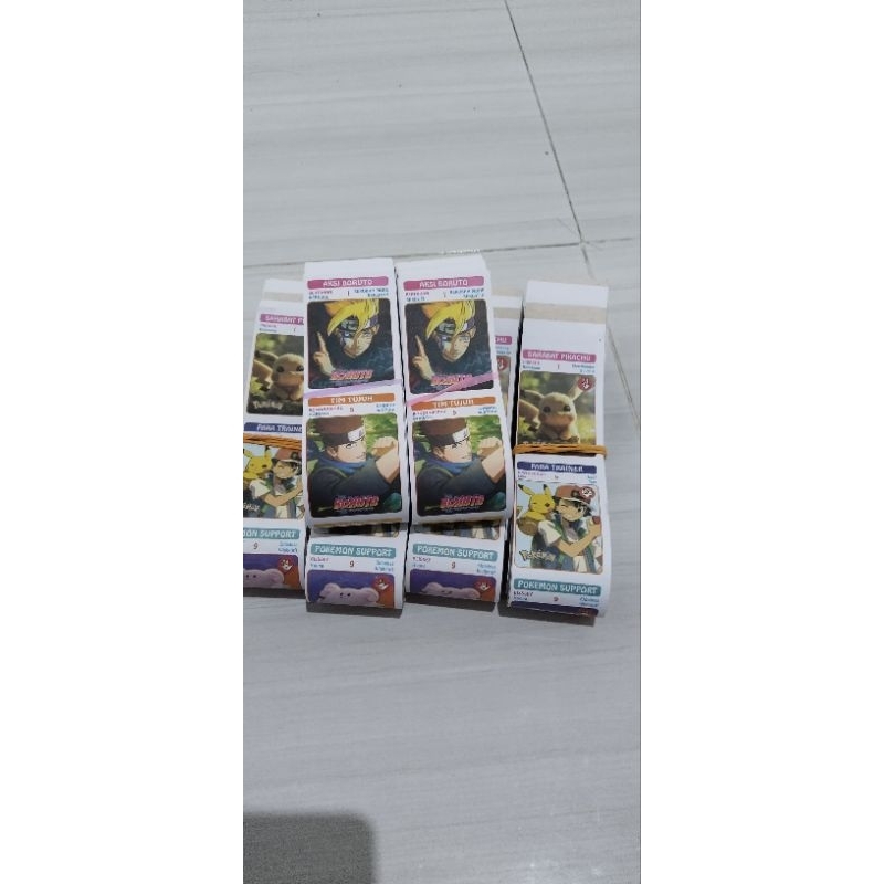 Kartu Kwartet Lembaran isi 320kartu