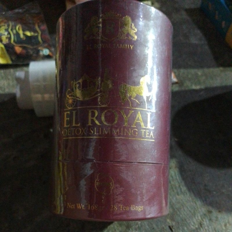 

EL ROYAL detox slimming tea.teh diet 168g/28 tea bags