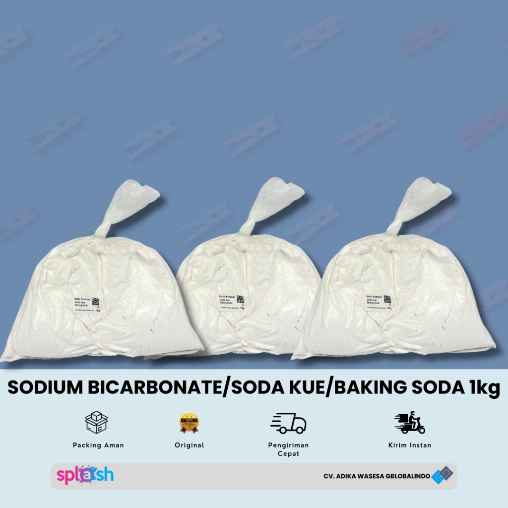 

Sodium Bicarbonate / Soda Kue / Baking Soda 1Kg