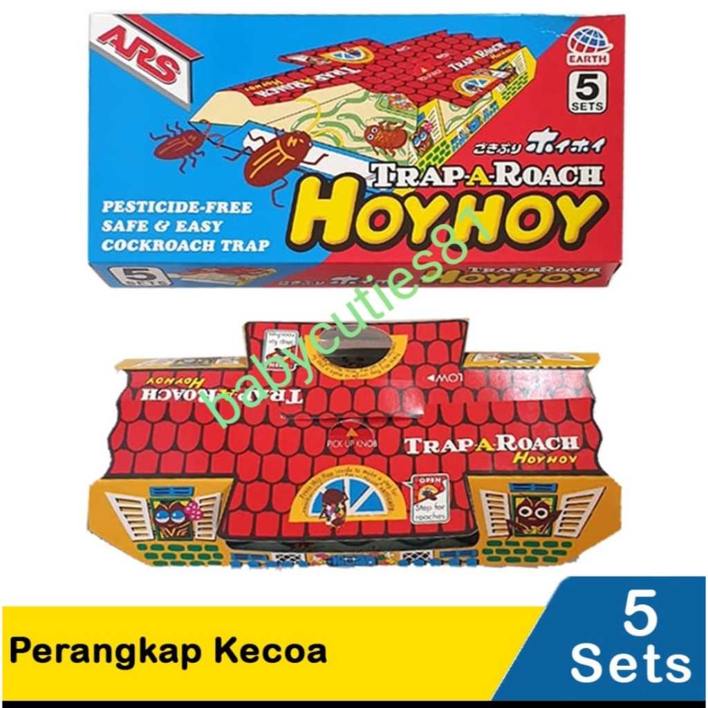 Hoy Hoy Trap A Roach - Perangkap Kecoa & Cicak