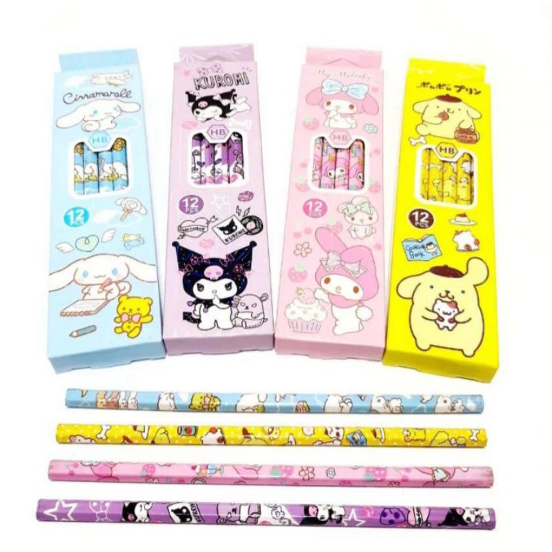 

Pensil HB Karakter SANRIO Per Pcs