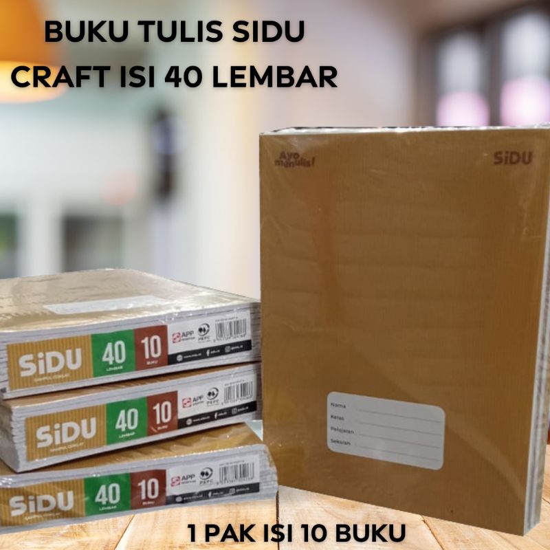 

BUKU TULIS SIDU CRAFT 40