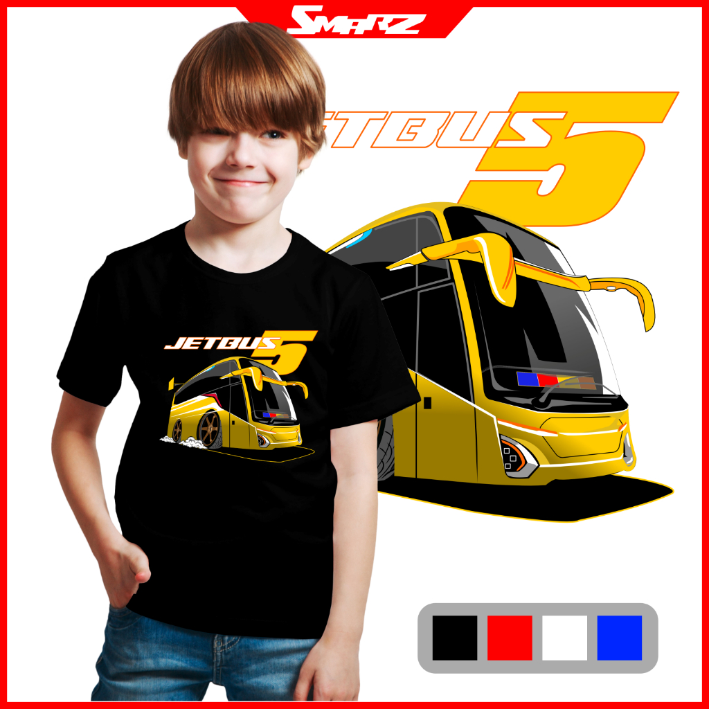 Kaos Bismania anak Jetbus 5 kaos busmania