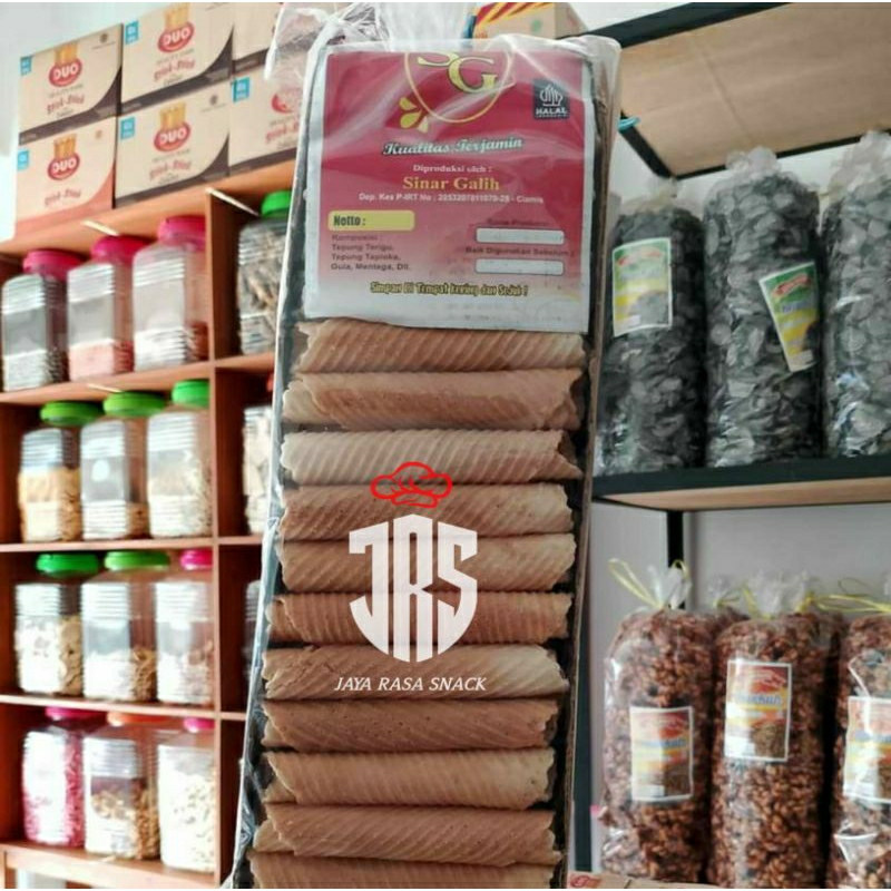 

JRS - Kue Semprong Roll 250gram Renyah Manis / Kue Semprong Roll Manis Renyah Termurah