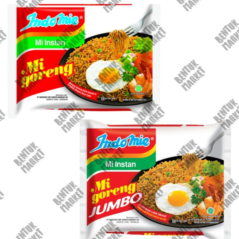 

INDOMIE Goreng / Jumbo / Mie Instan