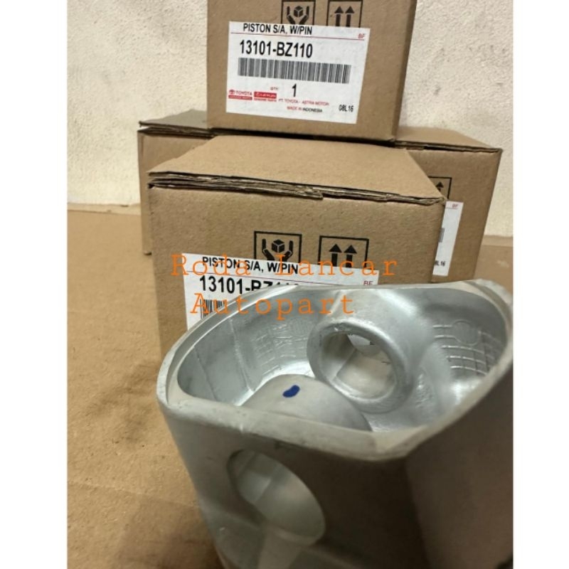 seher piston set piston assy toyota avanza 1.3 vvti 1300cc vvti