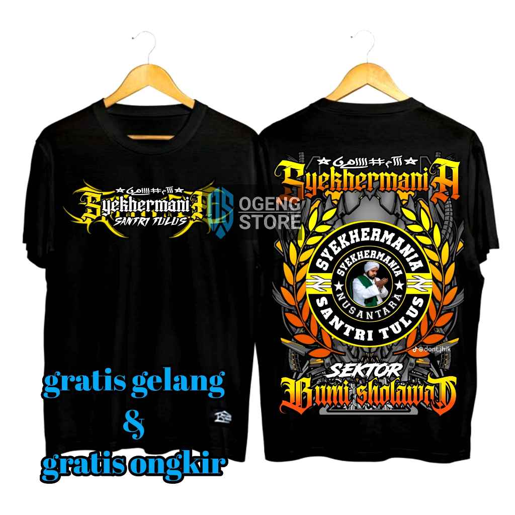 kaos syekermania sholawat dewasa keren terbaru
