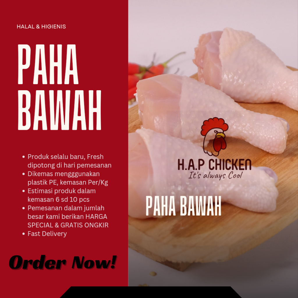 

Paha Ayam Bawah (Drumstick)