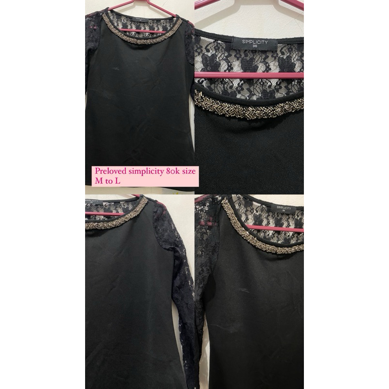 preloved atasan simplicity