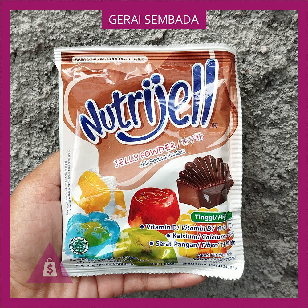 

Nutrijell Cokelat Jeli Serbuk Instant 15 g