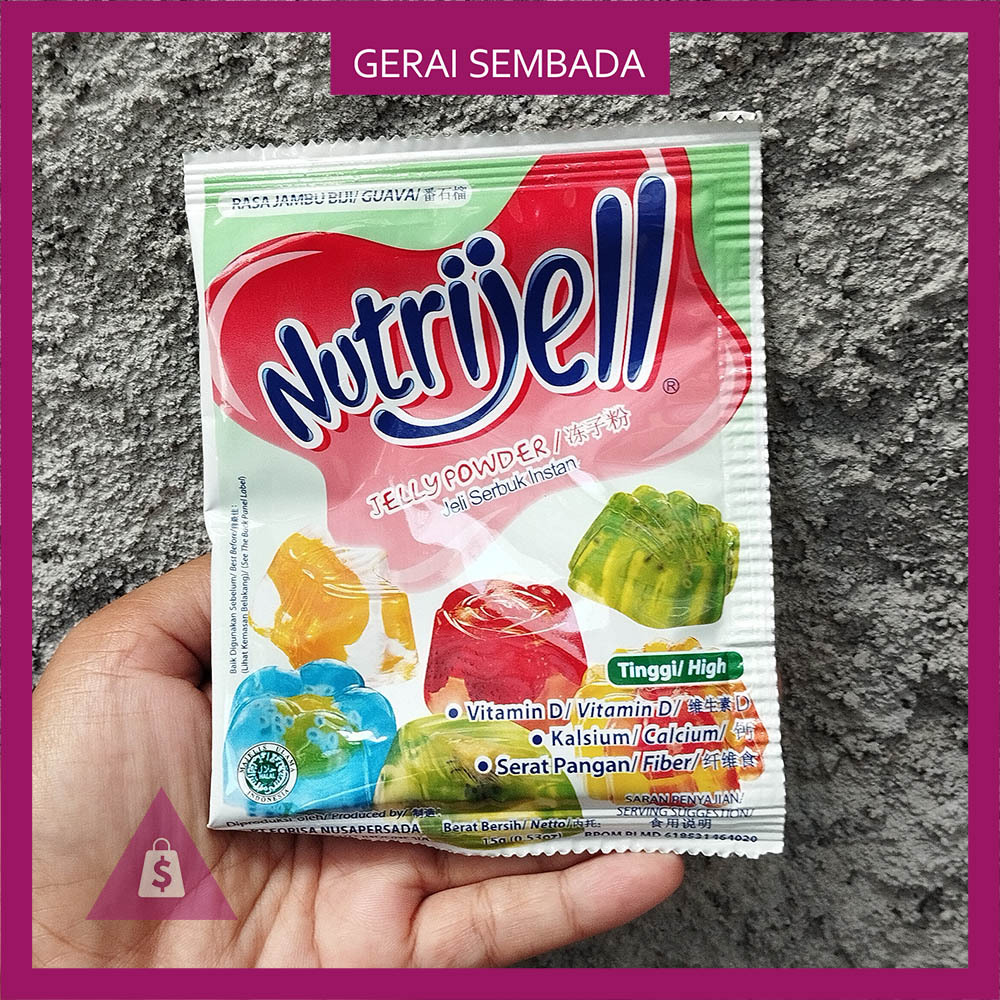 

Nutrijell Jambu Biji Jeli Serbuk Instant 15 g