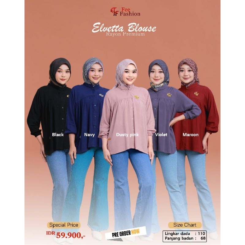fee fashion elvetta blouse
