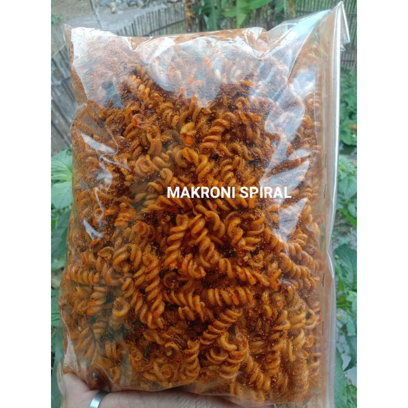 

Makaroni Spiral Makroni Bantat Pedas Daun Jeruk 1kg