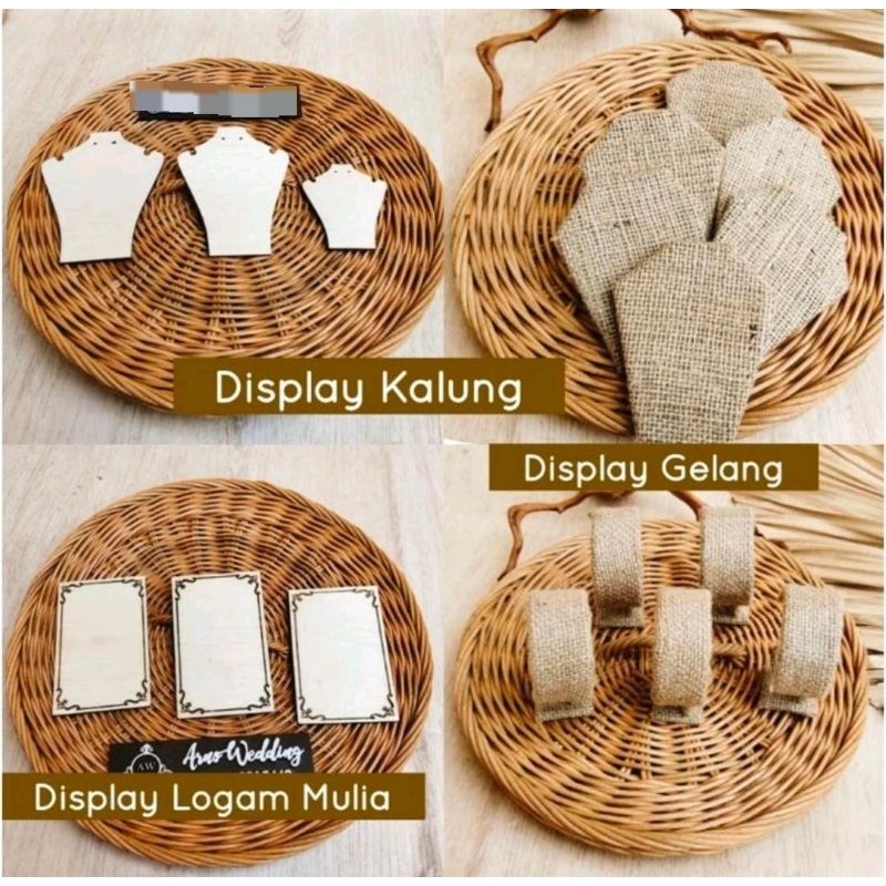 Manekin Kalung Manekin Gelang Display Kalung Display Gelang Manekin Goni Patung Kalung Goni Set