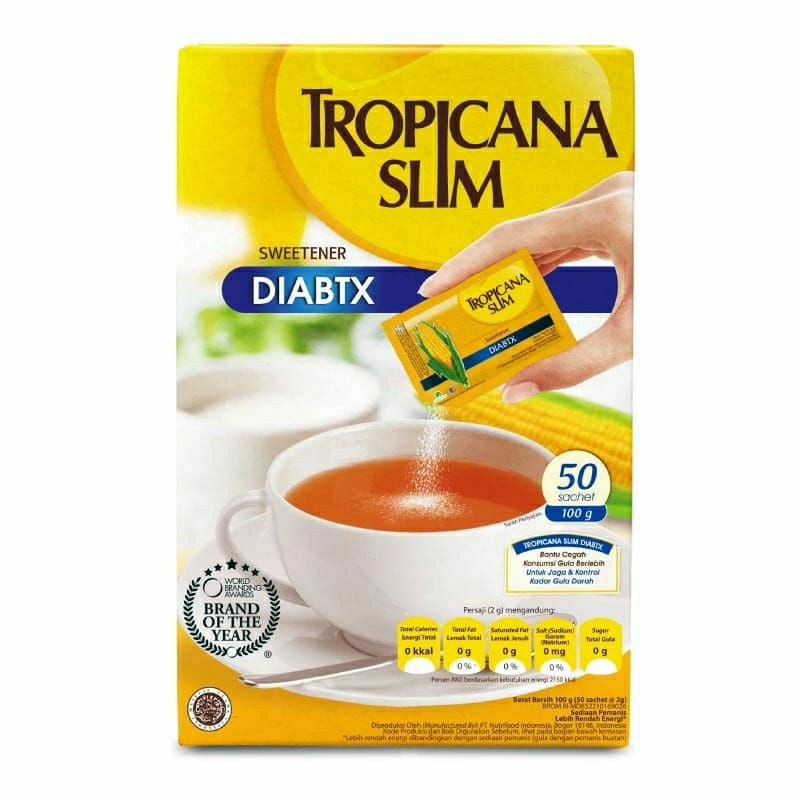 

Tropicana Slim Diabetes 25 Sachet