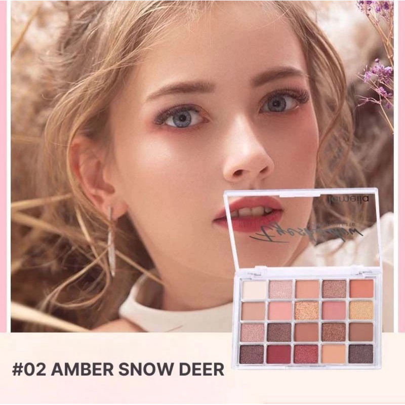 (COD)Lameila 5190 EYESHADOW PALET 20 warna waterproof