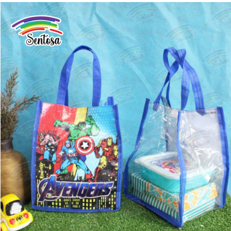 

TAS HAMPERS KADO FULL MIKA BENING TRANSPARAN MUAT KFC - READY STOCK
