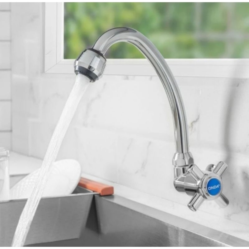 KRAN DAPUR CUCI PIRING ANGSA TEMBOK ONDA ½"