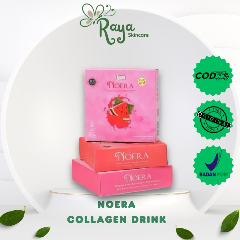 NOERA COLLAGEN DRINK STRAWBERRY SEMANGKA PEACH