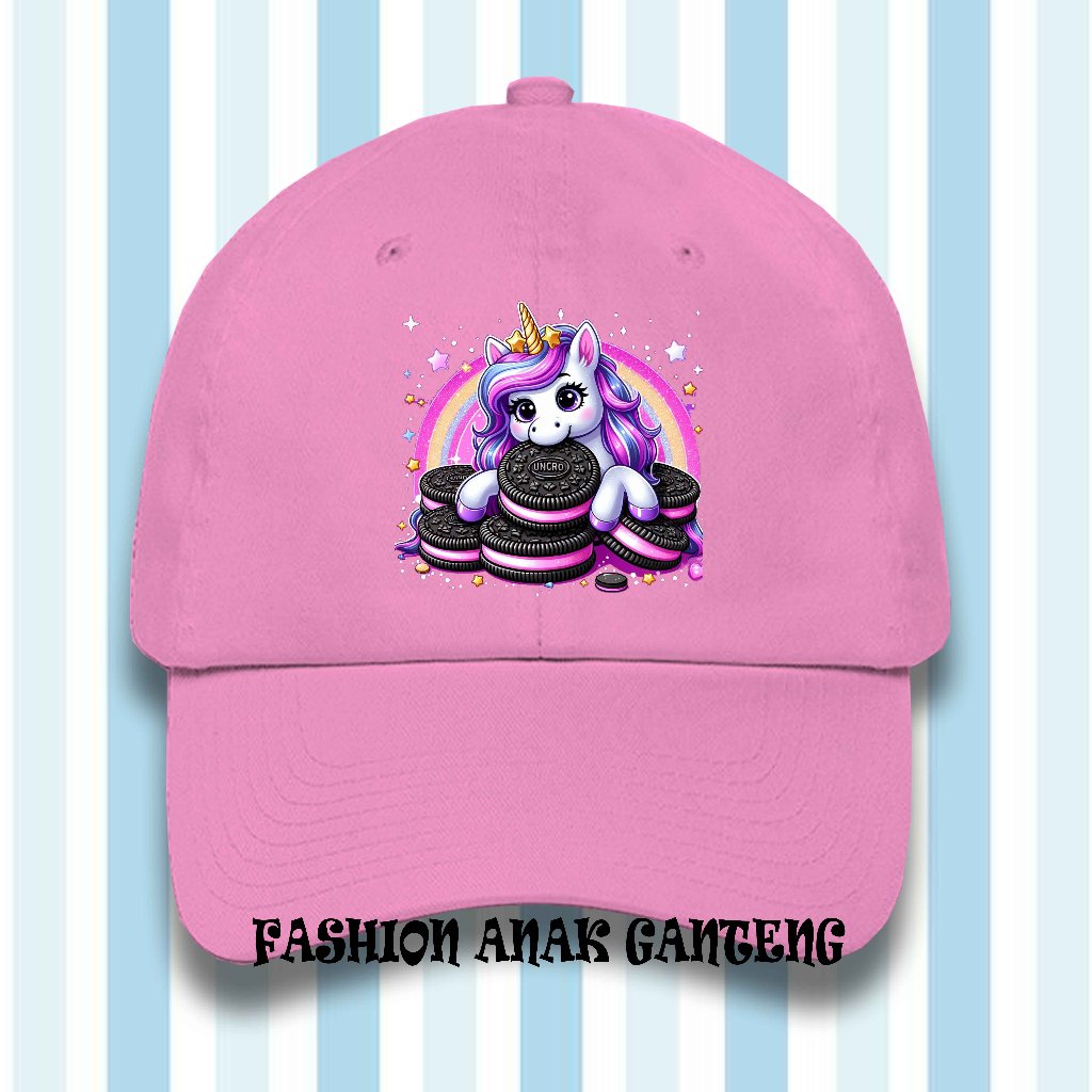 TOPI BASEBALL ANAK KARAKTER KUDA PONI TOPI ANAK PEREMPUAN