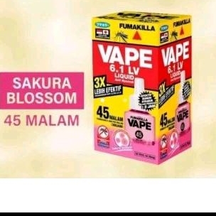 Obat Nyamuk Vape Refill 45 Malam - sakura blonsom