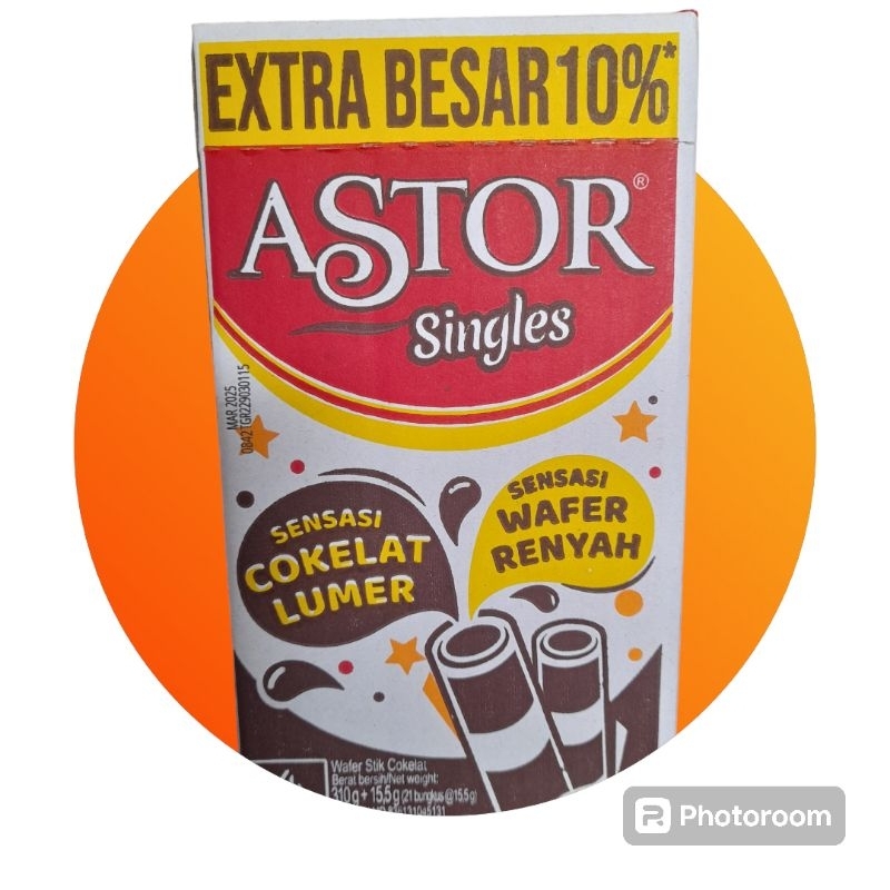 

ASTOR SINGLES EXTRA BESAR 20+1