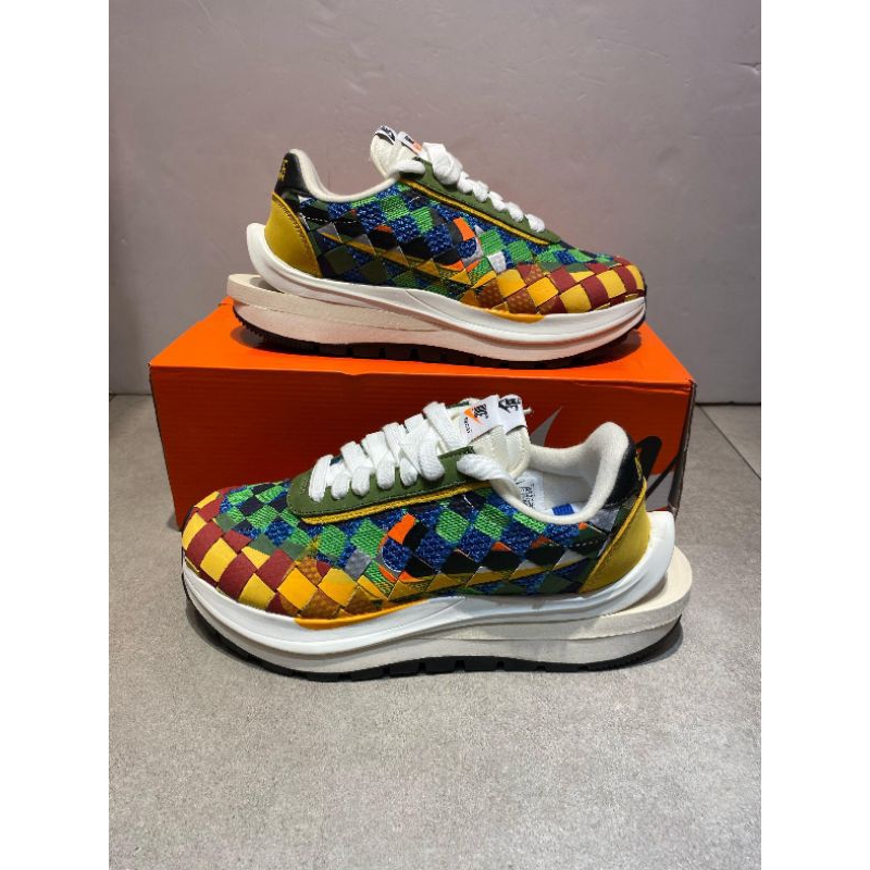 Nike Vaporwaffle Woven Sacai x Jean Paul Gaultier Green Gusto (Original Material 100%)