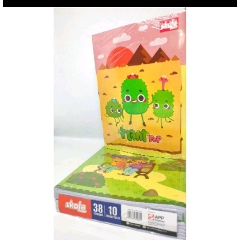 

buku merek sekola 1pack 10x38lembar