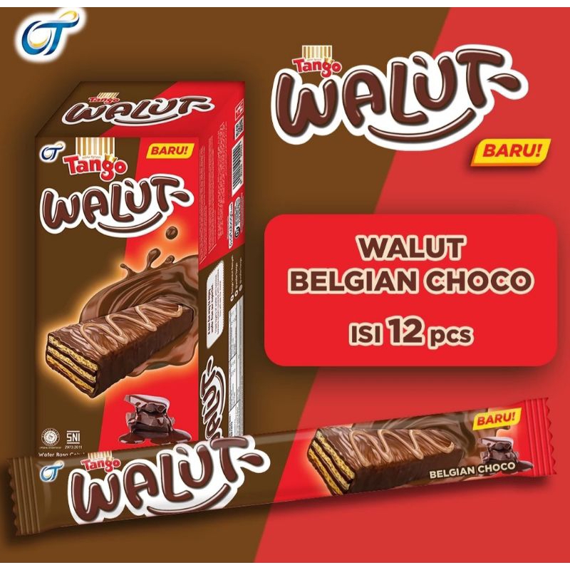 

Tango Wafer Walut belgian choco isi 12