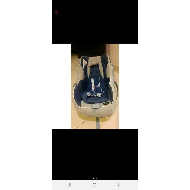 car seat pliko preloved