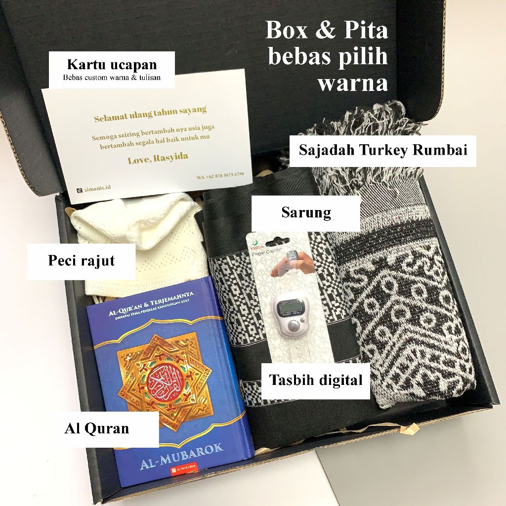 Hampers Hadiah Gift Box Cowok / Kado Ulang Tahun Untuk Cowok Souvenir Pernikahan Ultah Wisuda Sempro