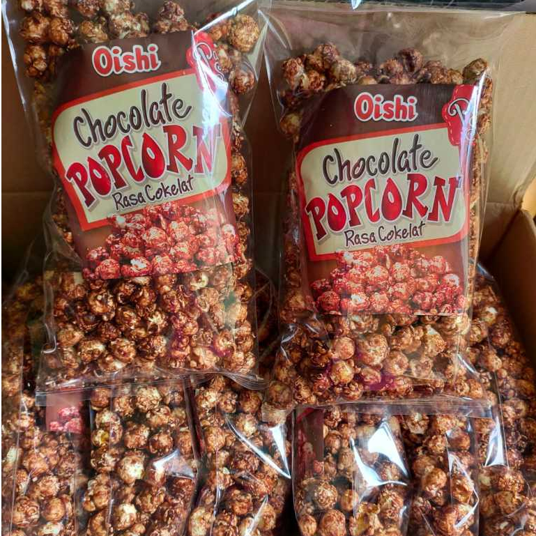 

Pop Corn Oishi Cokelat / Repack 250 gr