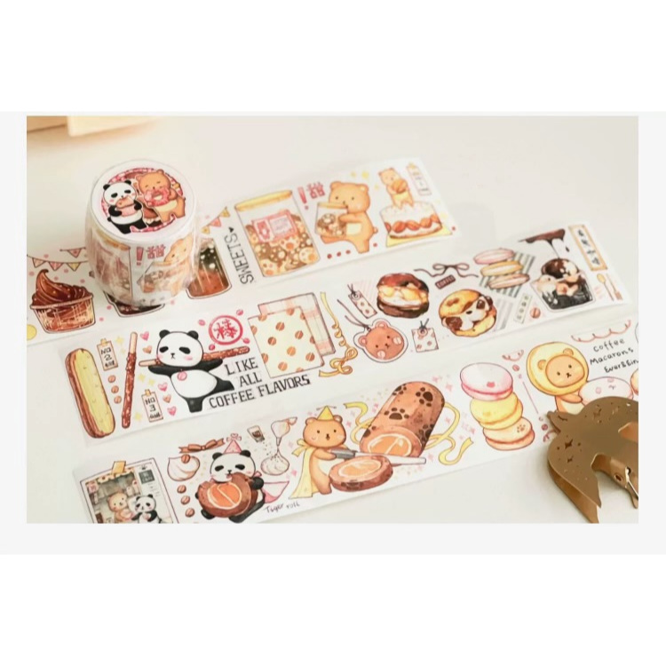 

Washi tape sample everein coffee season