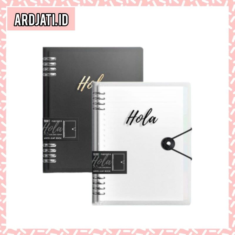 

Binder Cover Anti Air A5 isi ulang lepas pasang