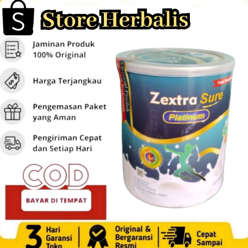 

KEMASAN KALENG - ZEXTRA SURE GOLD MILK SUSU VITAMIN NYERI OTOT DAN SENDI KERAM KEBAS KESEMUTAN ORIGINAL USA