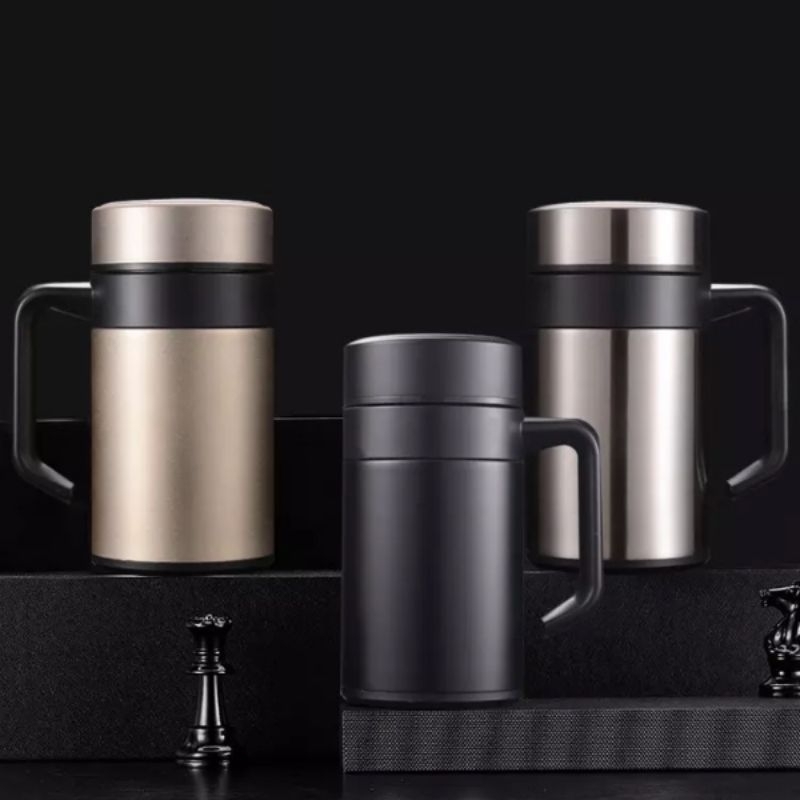 Tumbler Coffee Mug Tea Cup Stainless 400ml