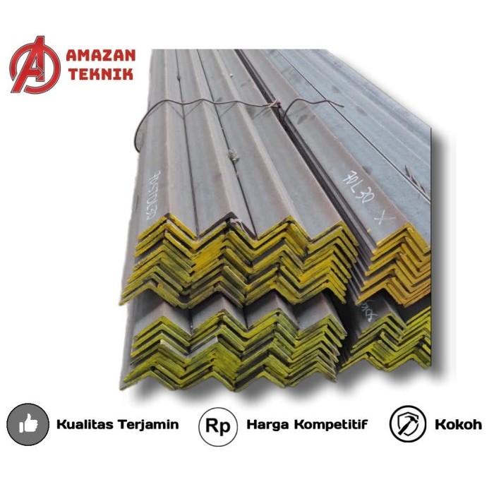 Siku Besi 50 x 50 x 5mm x 6 meter - L13
