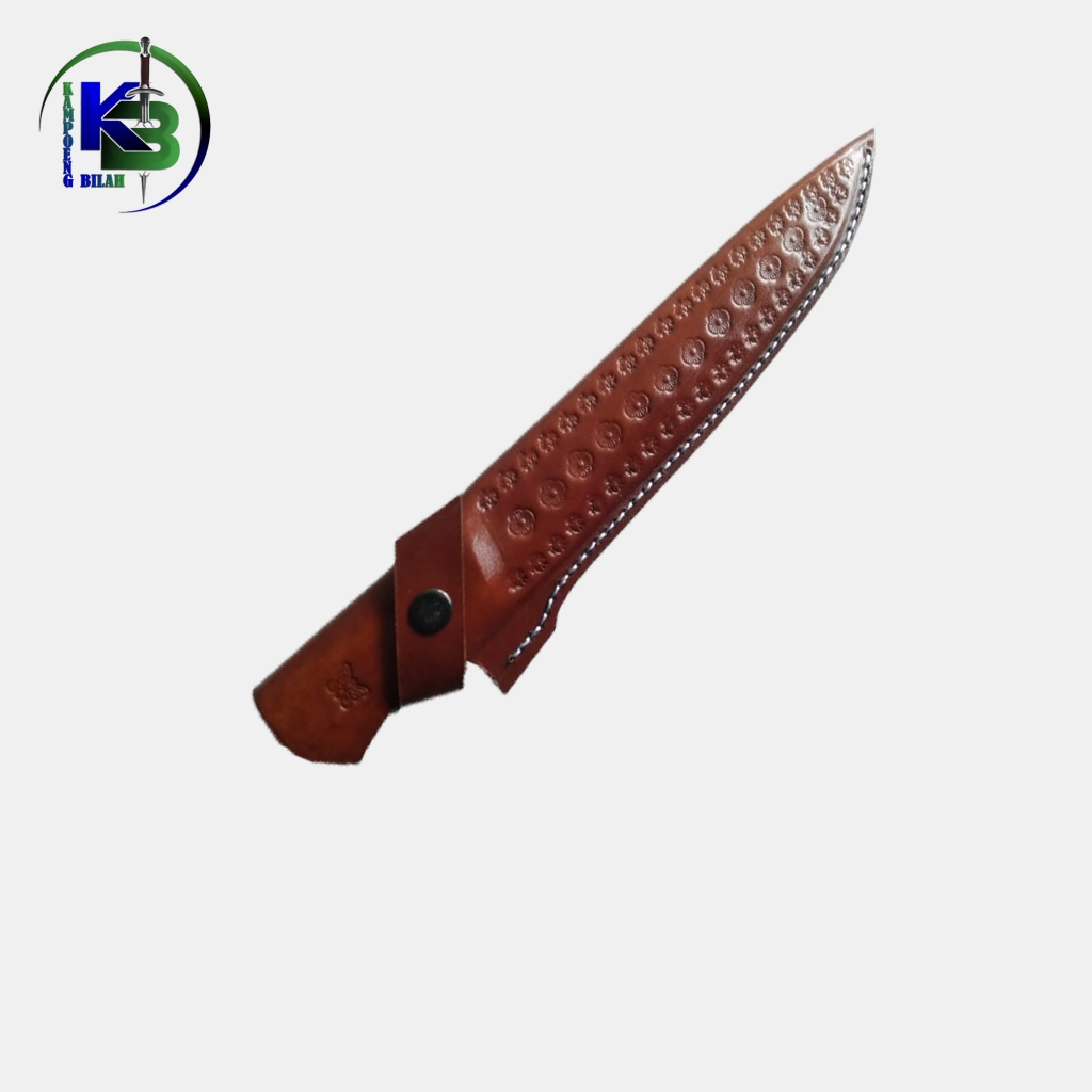 Sarung Chef Knife Professional Joil N5 (pisau dapur)  20 cm [Coklat]